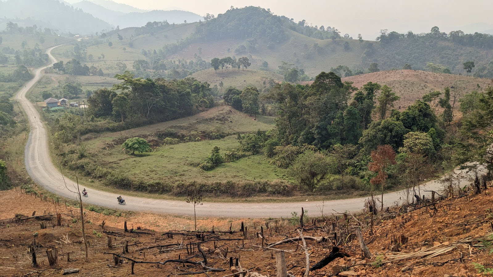 Cycling Laos - MuangMok to Thasi