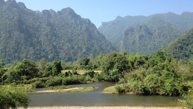 Cycling Laos - Kasi to VangVieng