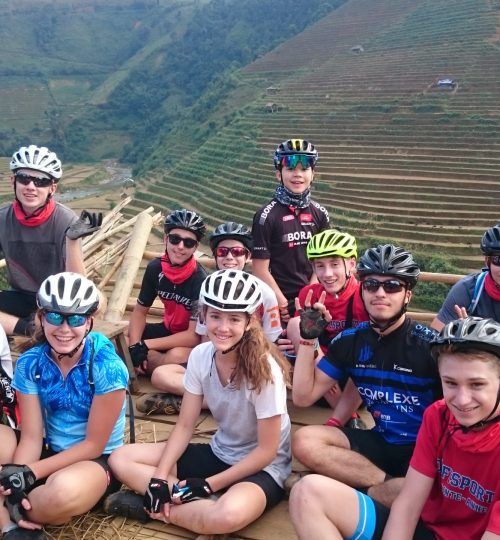 Cycling Vietnam to Laos - rice terraces in MuCangChai